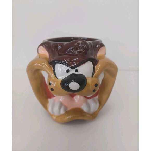 Looney Tunes Taz Tazmanian Devil Sculpted Ceramic Mug | Holds 24 Ounces NEW‎ - Picture 1 of 8